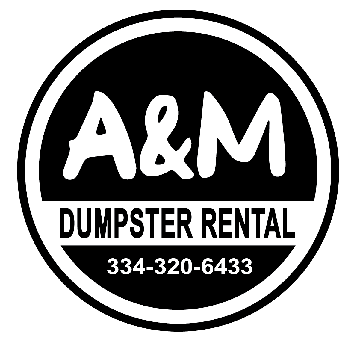 A&M Dumpster Rental Logo